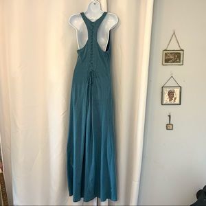 ELIZABETH AND JAMES LACE UP RACERBACK MAXI DRESS M